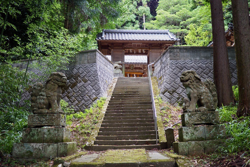 恵曇神社 – 偲フ花